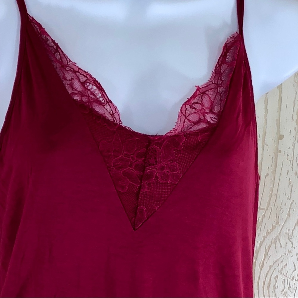 American Rag Lace Trimmed Bodysuit Size L - Picture 3 of 8